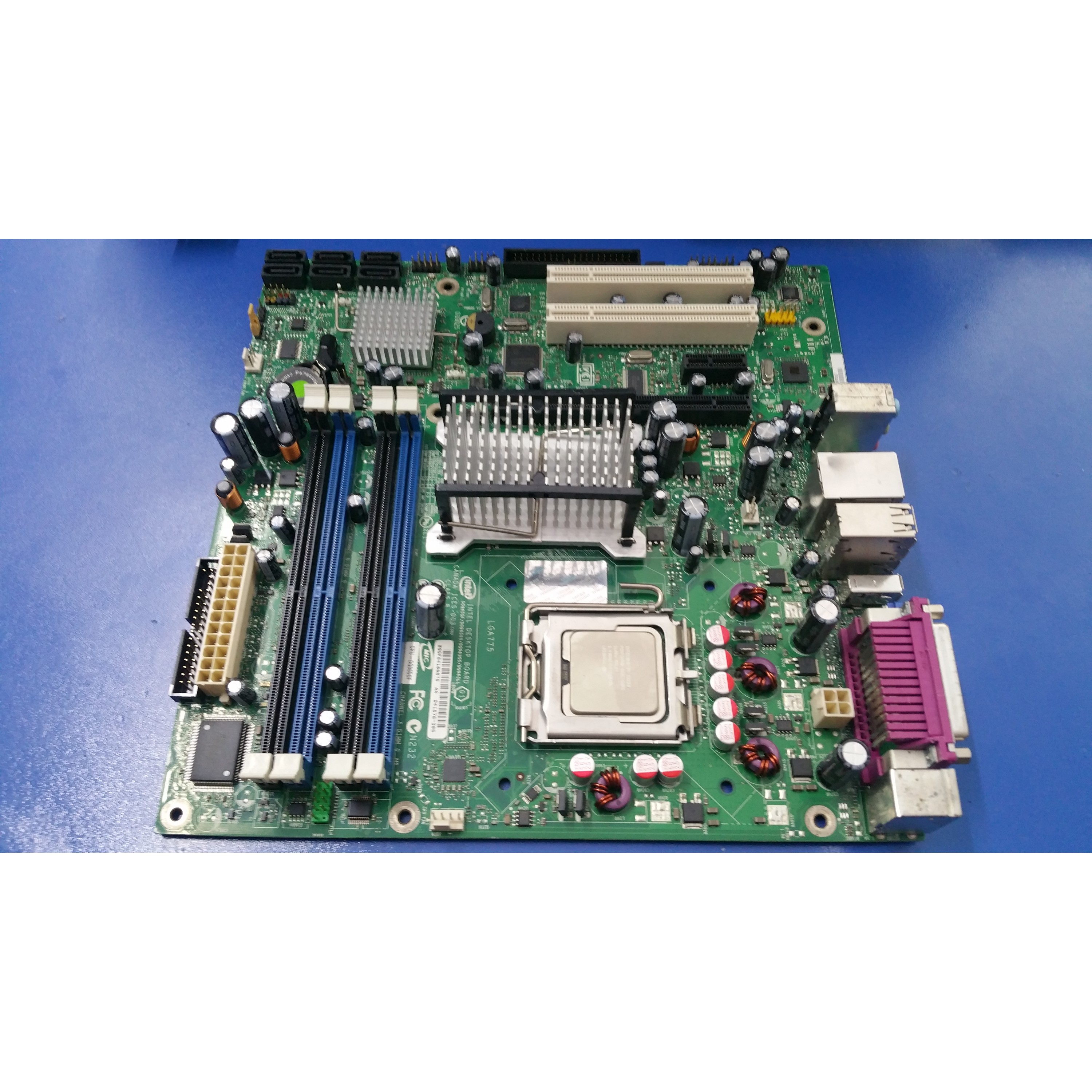 Kit placa de baza PC Intel DQ965GF + Dual-Core E2220 2.4Ghz LGA775